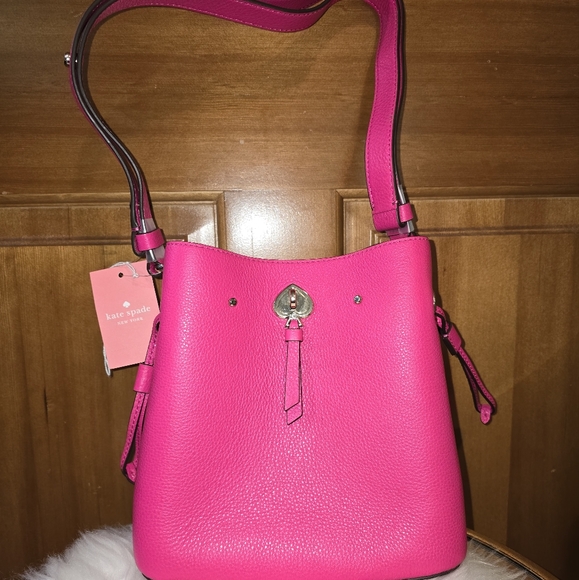 kate spade Handbags - Nwt Kate spade bucket bag magenta new